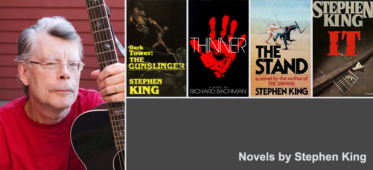 image from Novels and other works by Stephen King