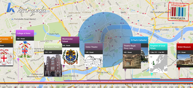 image from Tutorial: Create instant location based timelines using Wikidata queries