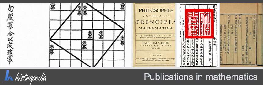 image from Timeline of Publications in Mathematics