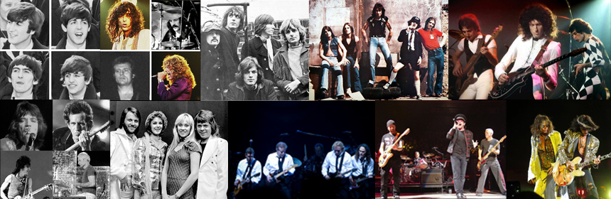 image from 10 timelines of albums by the top selling bands of all time