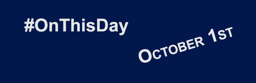 image from On this day timelines October 1st