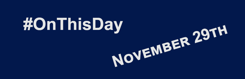 image from On this day timelines November 29th