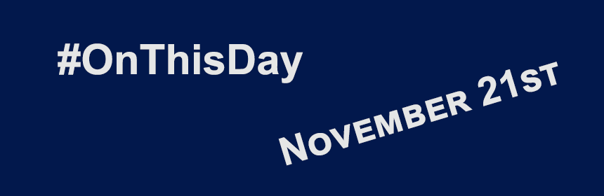 image from On this day timelines November 21st